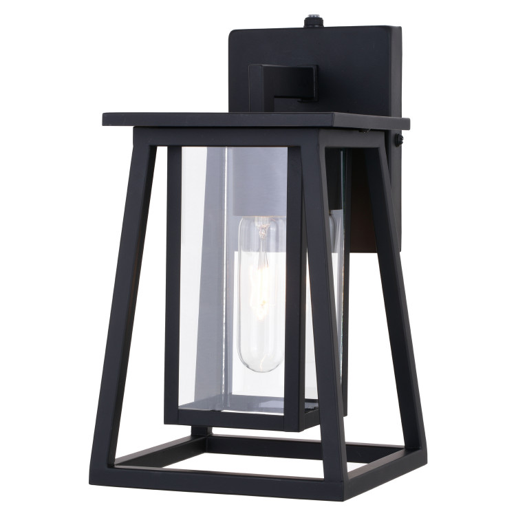 Vaxcel - T0607 - One Light Outdoor Wal Mount - Blackwell - Matte Black