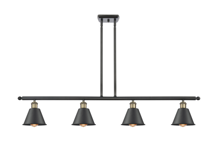 Innovations - 516-4I-BAB-M8-LED - LED Island Pendant - Ballston - Black Antique Brass