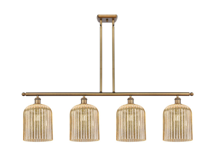 Innovations - 516-4I-BB-G559-8ME - Four Light Island Pendant - Ballston - Brushed Brass