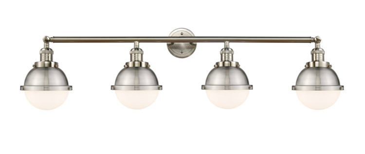 Innovations - 215-SN-HFS-61-SN - Four Light Bath Vanity - Franklin Restoration - Brushed Satin Nickel
