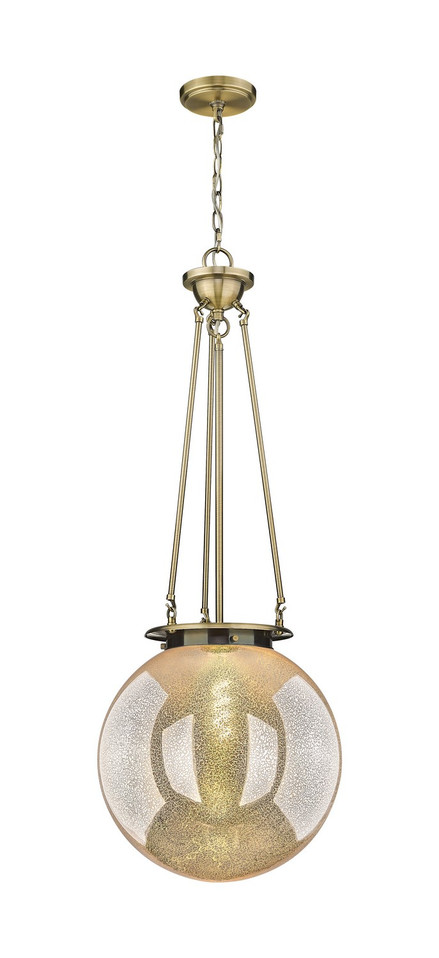 Innovations - 221-1P-AB-G208-16 - One Light Pendant - Essex - Antique Brass