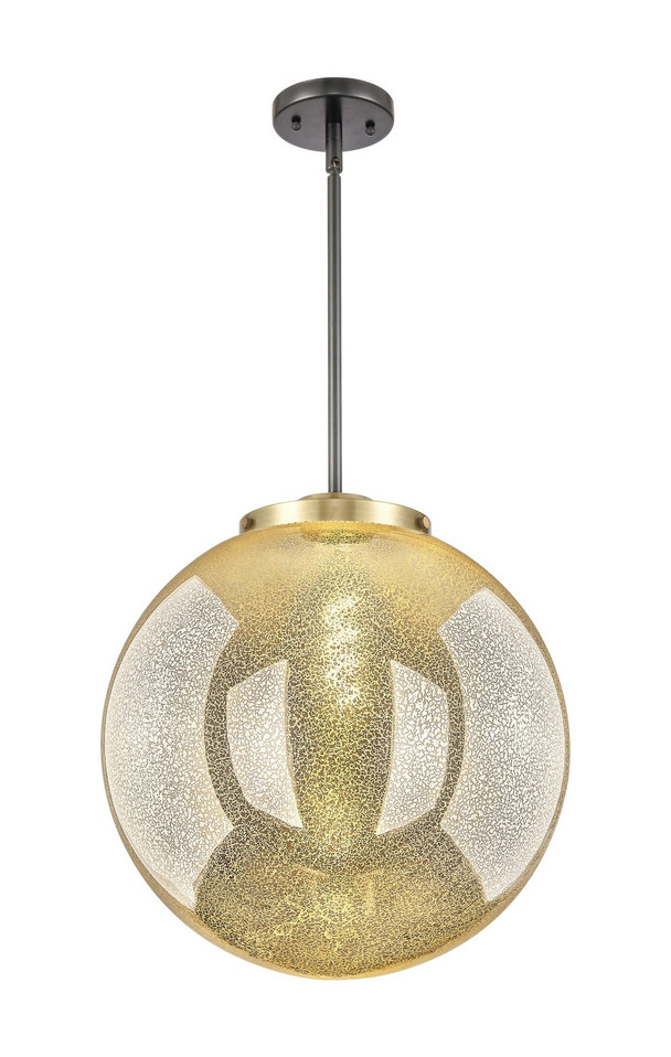 Innovations - 221-1S-BAB-G208-16 - One Light Pendant - Essex - Black Antique Brass