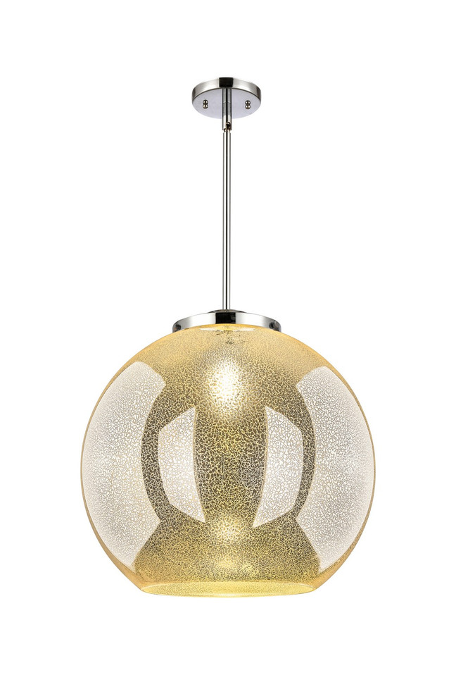Innovations - 221-1S-PC-G128-18 - One Light Pendant - Essex - Polished Chrome