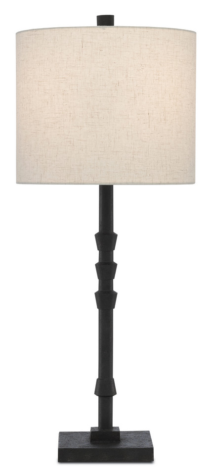 Currey and Company - 6000-0344 - One Light Table Lamp - Lohn Collection - Molé Black Currey and Company - 6000-0344 - One Light Table Lamp - Lohn Collection - Molé Black