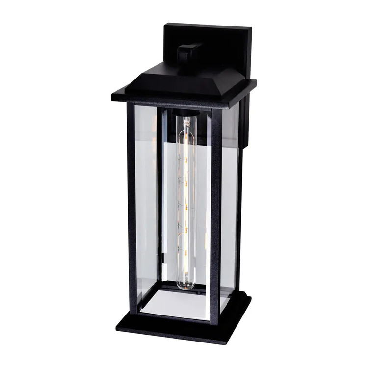CWI Lighting - 0409W8-1-101-A - One Light Outdoor Wall Lantern - Blackbridge - Black