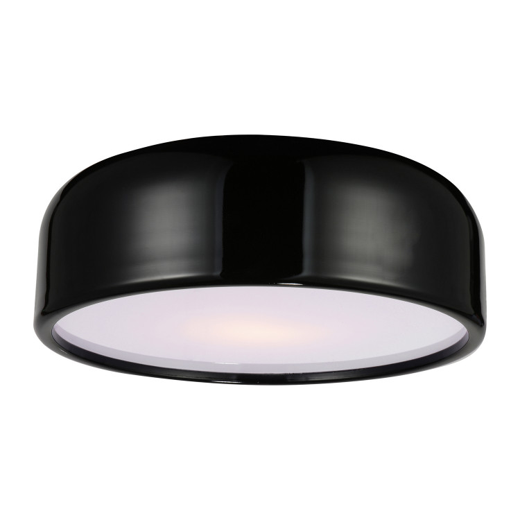 CWI Lighting - 9688C19-3-171 - Three Light Flush Mount - Campton - Black