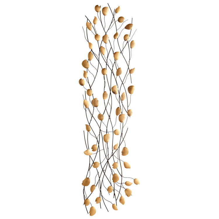 Cyan - 06666 - Wall Decor - Guilded Vine - Gold Cyan - 06666 - Wall Decor - Guilded Vine - Gold