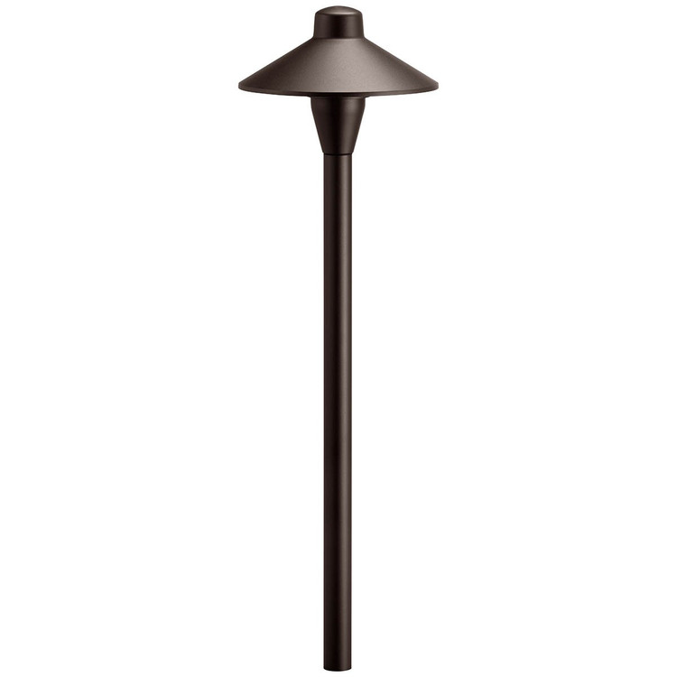 Kichler - 15478AZT - One Light Path Light - Textured Architectural Bronze