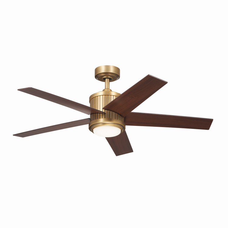 Kichler - 300048NBR - 48Ceiling Fan - Brahm - Natural Brass