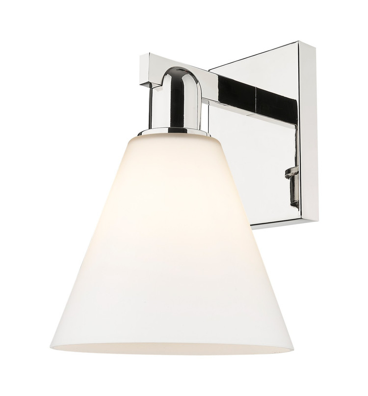 Innovations - 716-1W-PN-GBC-81 - One Light Wall Sconce - Arcadia - Polished Nickel