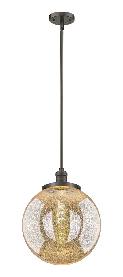 Innovations - 201S-OB-G208-14 - One Light Pendant - Franklin Restoration - Oil Rubbed Bronze