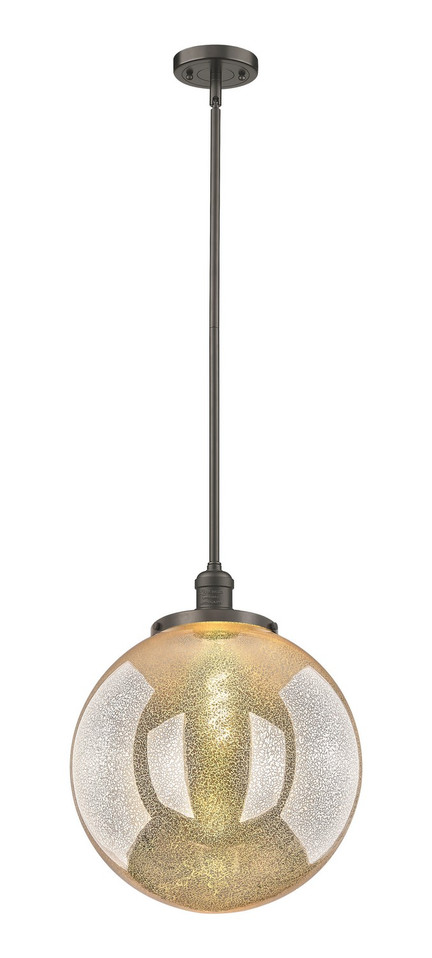 Innovations - 201S-OB-G208-16 - One Light Pendant - Franklin Restoration - Oil Rubbed Bronze
