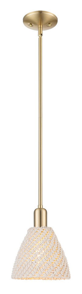 Innovations - 716-1S-CB-NBD-75-NAT - One Light Pendant - Arcadia - Champagne Bronze