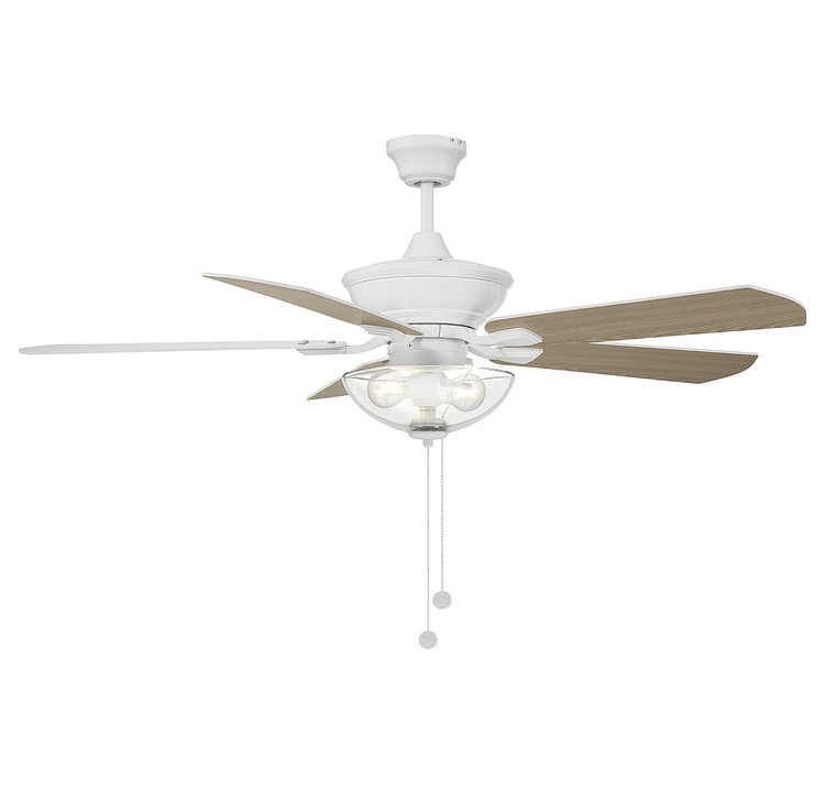 Meridian - M2026WHRV - 52 Outdoor Ceiling Fan - White