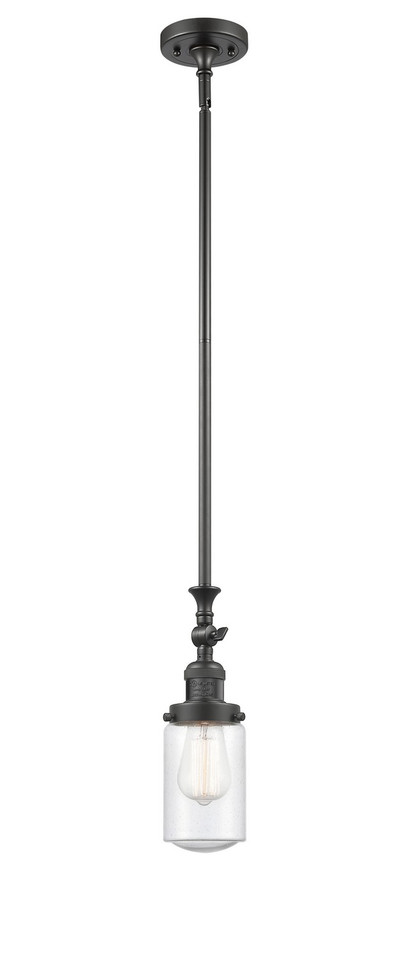 Innovations - 206-OB-G314-LED - LED Mini Pendant - Franklin Restoration - Oil Rubbed Bronze