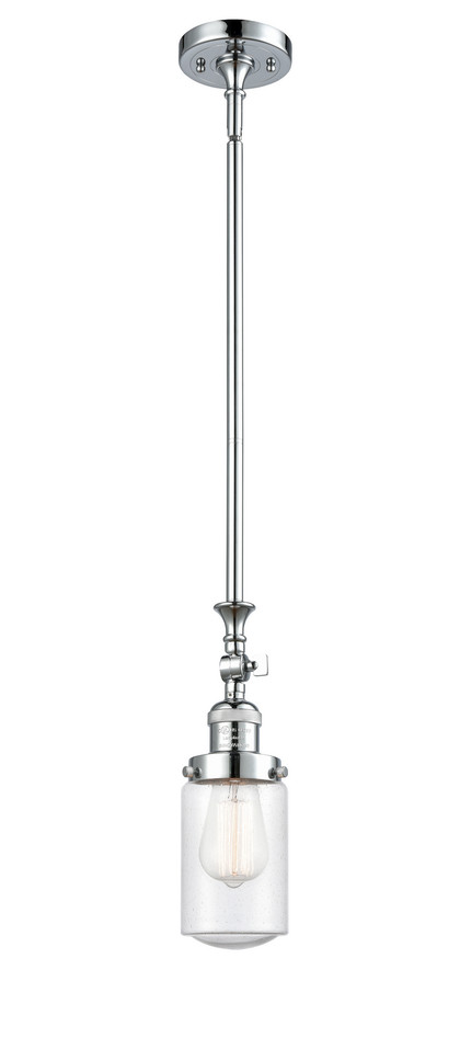 Innovations - 206-PC-G314 - One Light Mini Pendant - Franklin Restoration - Polished Chrome