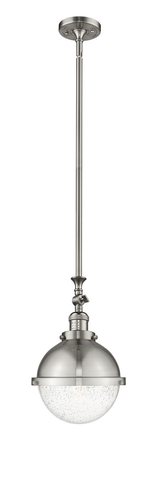 Innovations - 206-SN-HFS-84-SN-LED - LED Mini Pendant - Franklin Restoration - Brushed Satin Nickel
