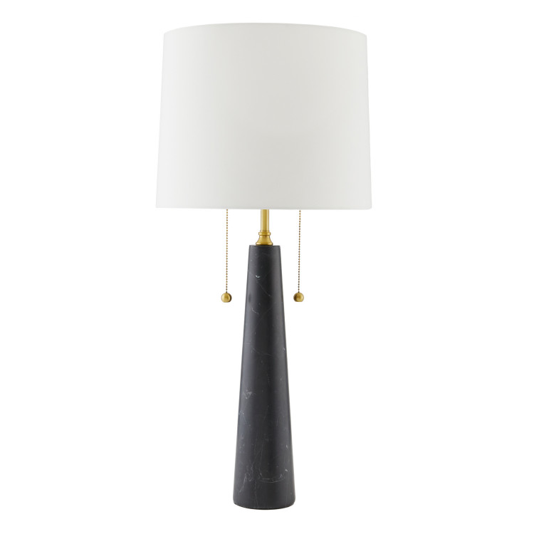 Arteriors - 49924-711 - Two Light Table Lamp - Sidney - Black Arteriors - 49924-711 - Two Light Table Lamp - Sidney - Black