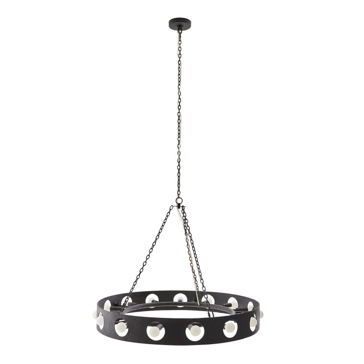 Arteriors - 84077 - 15 Light Chandelier - Redondo - Matte Charcoal Arteriors - 84077 - 15 Light Chandelier - Redondo - Matte Charcoal