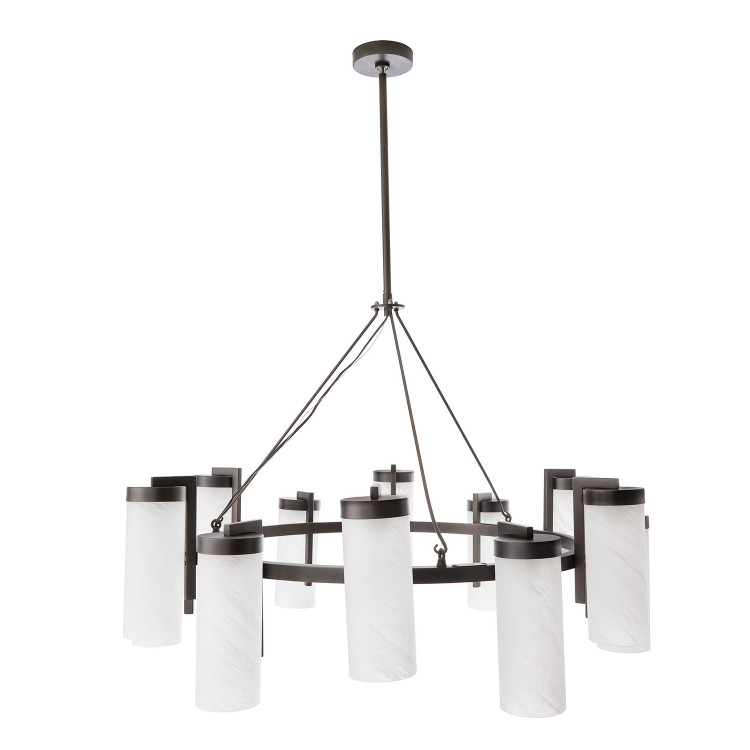 Arteriors - 89659 - 12 Light Chandelier - Ryder - English Bronze Arteriors - 89659 - 12 Light Chandelier - Ryder - English Bronze