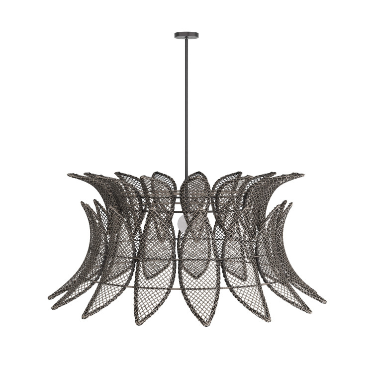 Arteriors - DLS04 - One Light Pendant - Tisdale - Gray Wash Arteriors - DLS04 - One Light Pendant - Tisdale - Gray Wash