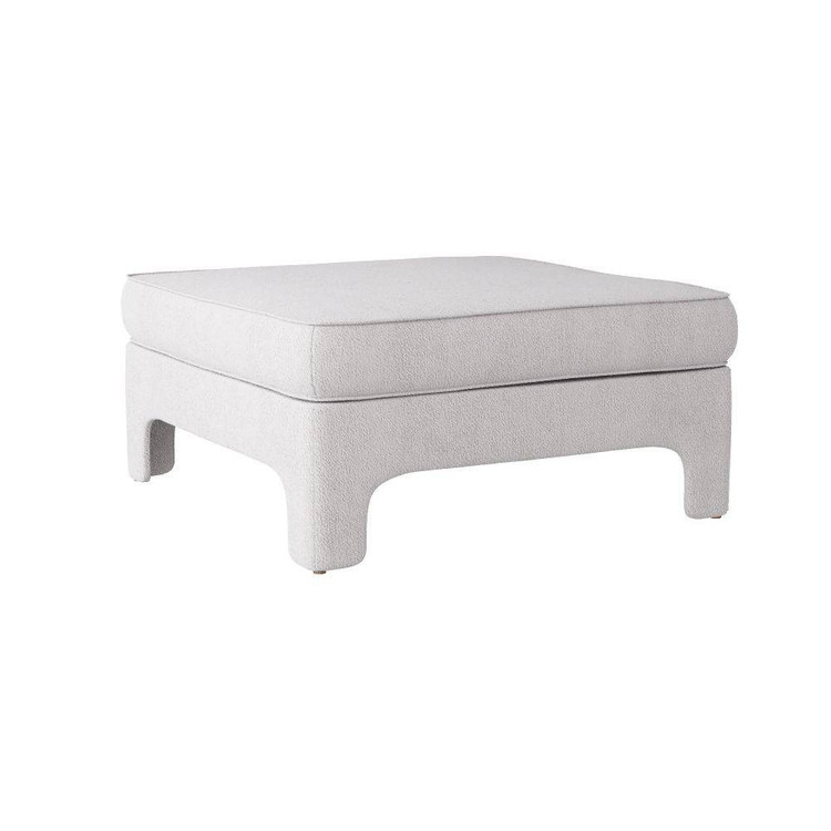 Arteriors - FOU02 - Ottoman - Ava - Stone Boucle Arteriors - FOU02 - Ottoman - Ava - Stone Boucle