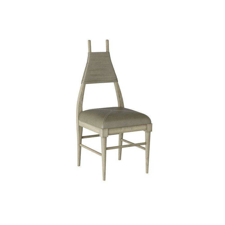 Arteriors - FRI11 - Dining Chair - Biziki - Dove Leather