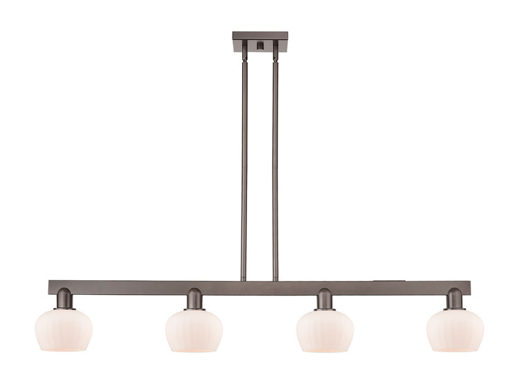 Innovations - 716-4I-OB-G91 - Four Light Island Pendant - Arcadia - Oil Rubbed Bronze