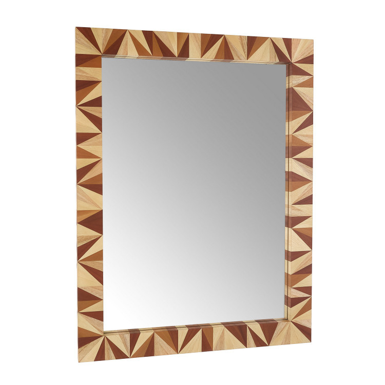 Arteriors - WMS04 - Mirror - Calico - Blonde Straw Marquetry/Plain Arteriors - WMS04 - Mirror - Calico - Blonde Straw Marquetry/Plain