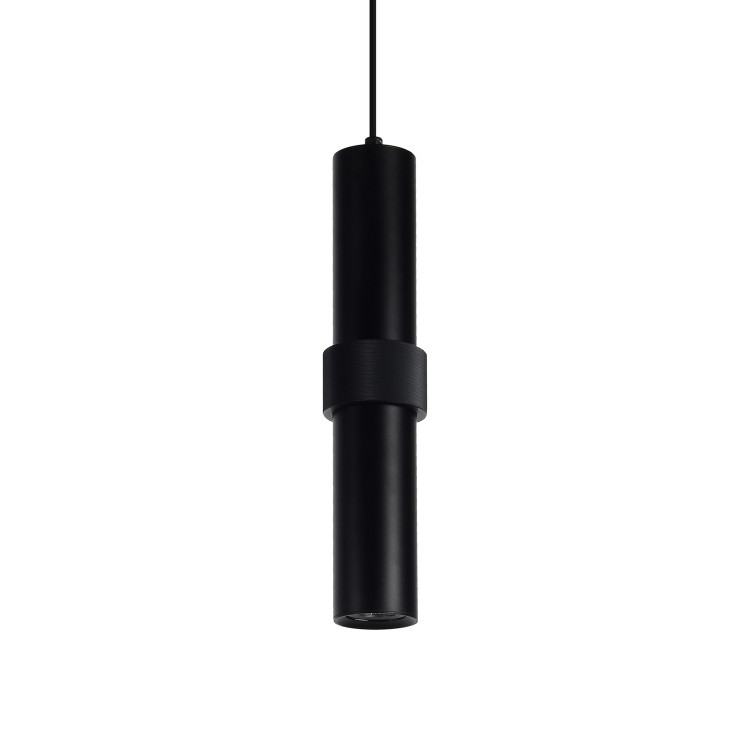 Avenue Lighting - HF1081-BLK - LED Pendant - Cicada - Black With Knurled Black