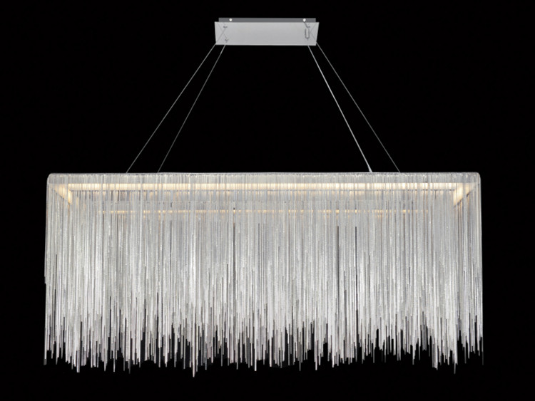 Avenue Lighting - HF1201-CH - LED Chandelier - Fountain Ave. - Chrome