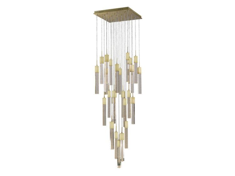 Avenue Lighting - HF1903-41-GL-BB - LED Pendant - The Original Glacier - Brushed Brass