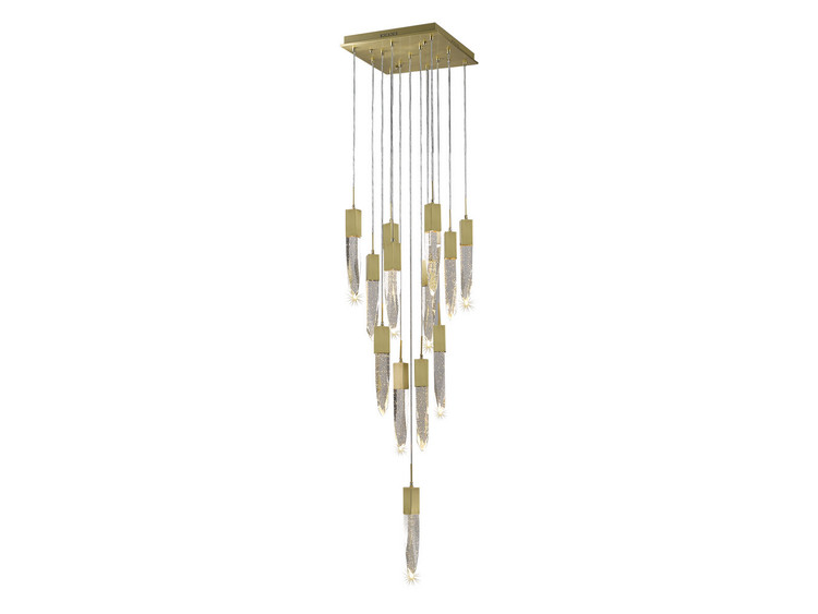 Avenue Lighting - HF1905-13-AP-BB - LED Pendant - Aspen - Brushed Brass