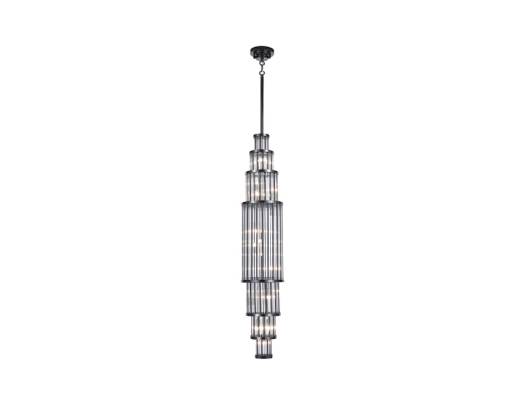 Avenue Lighting - HF1925-GM - LED Pendant - Waldorf - Polished Gunmetal