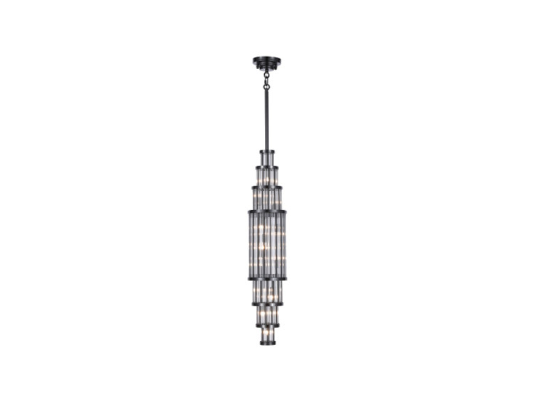Avenue Lighting - HF1926-GM - LED Pendant - Waldorf - Polished Gunmetal