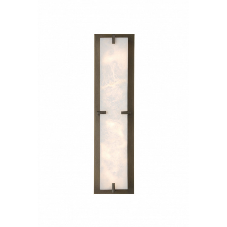 Avenue Lighting - HF2930-AB - LED Wall Sconce - Sedona - Alabaster / Aged Brass