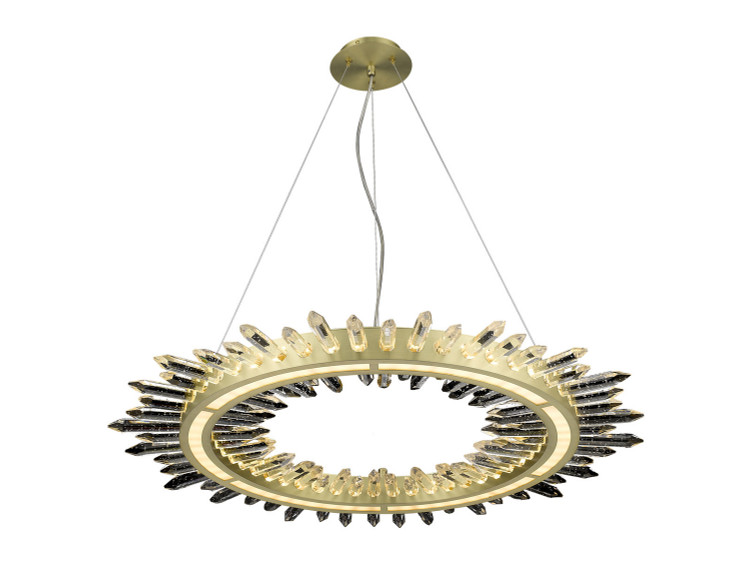 Avenue Lighting - HF3034-BB - LED Chandelier - Aspen - Brushed Brass Avenue Lighting - HF3034-BB - LED Chandelier - Aspen - Brushed Brass
