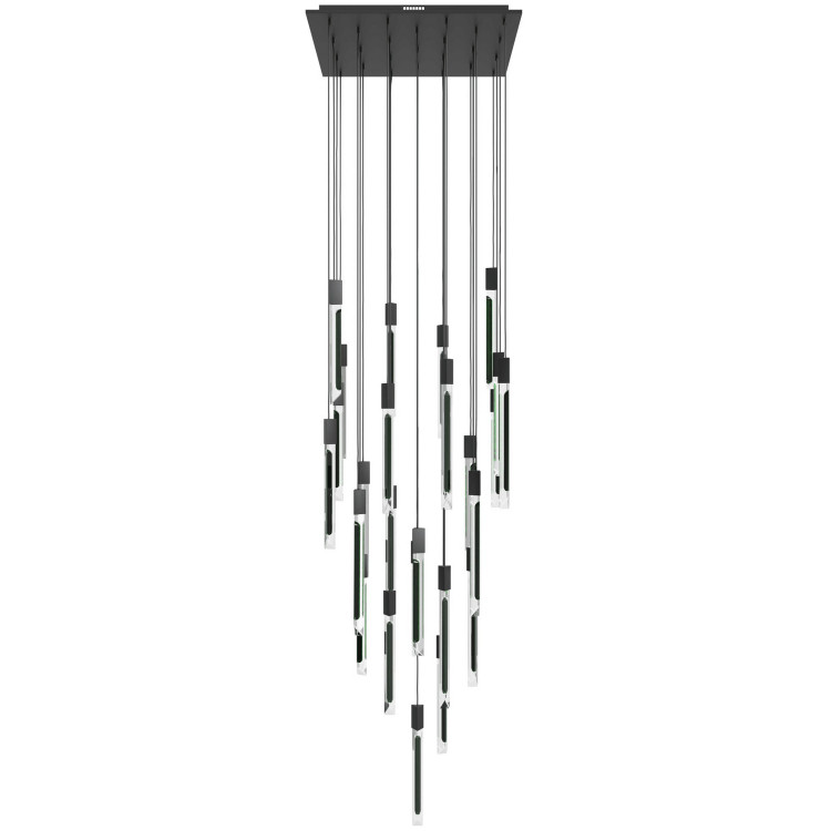 Avenue Lighting - HF5431-BLK-JAD - LED Pendant - Alpine - Black Jade Glass