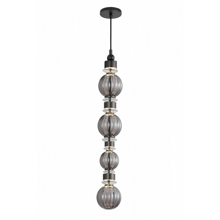 Avenue Lighting - HF7904-BK - LED Pendant - Avra - Black