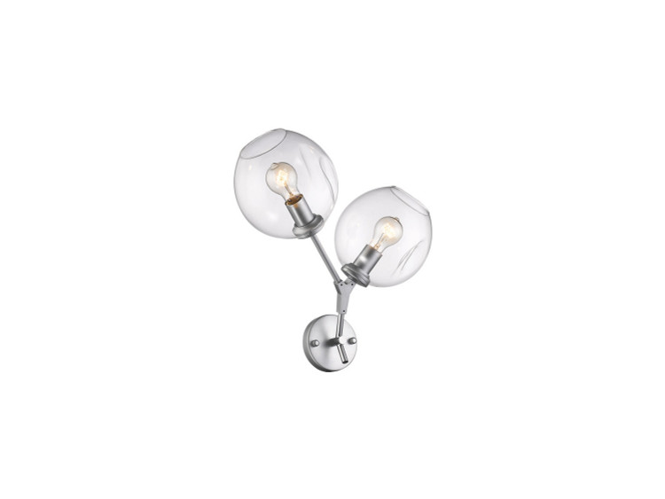 Avenue Lighting - HF8082-CH - Two Light Wall Sconce - Fairfax Ave. - Brushed Brass