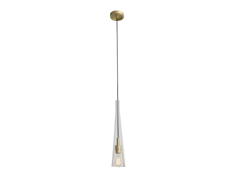Avenue Lighting - HF8130-BB - One Light Pendant - Abbey Park - Brushed Brass Avenue Lighting - HF8130-BB - One Light Pendant - Abbey Park - Brushed Brass