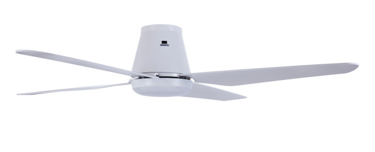 Beacon Lighting - 21300101 - 52``Ceiling Fan - Aria Hugger - Matte White