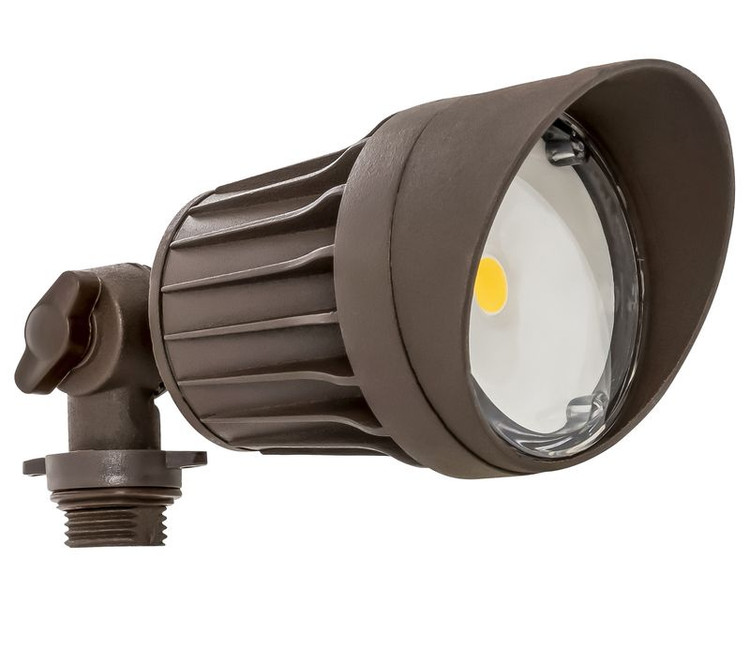 Westgate - FLS-10W-30K-BR - LED Flood Head - Dark Bronze