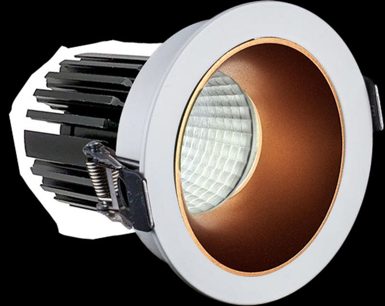 Westgate - LRD-10W-40K-3WTR-MG - LED Recessed Light - Matte Gold