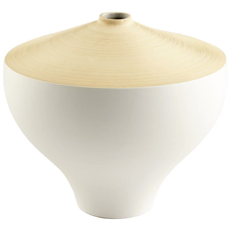 Cyan - 07439 - Vase - Inez - Matte White