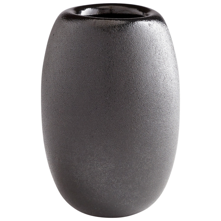Cyan - 09470 - Vase - Black Cyan - 09470 - Vase - Black