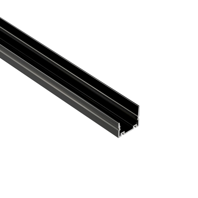 American Lighting - 12VAC-H3-CHANSH-1M - Shielded Channel - Hybrid - Aluminum/ Black