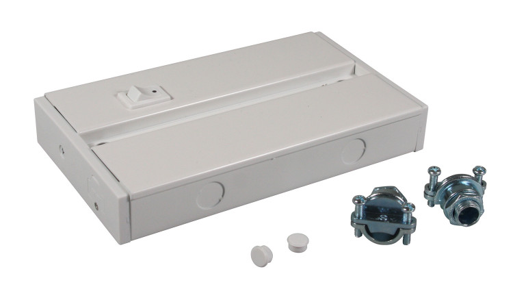 American Lighting - ALC-BOX-WH - Hard Wire Box - Complete 2 - White