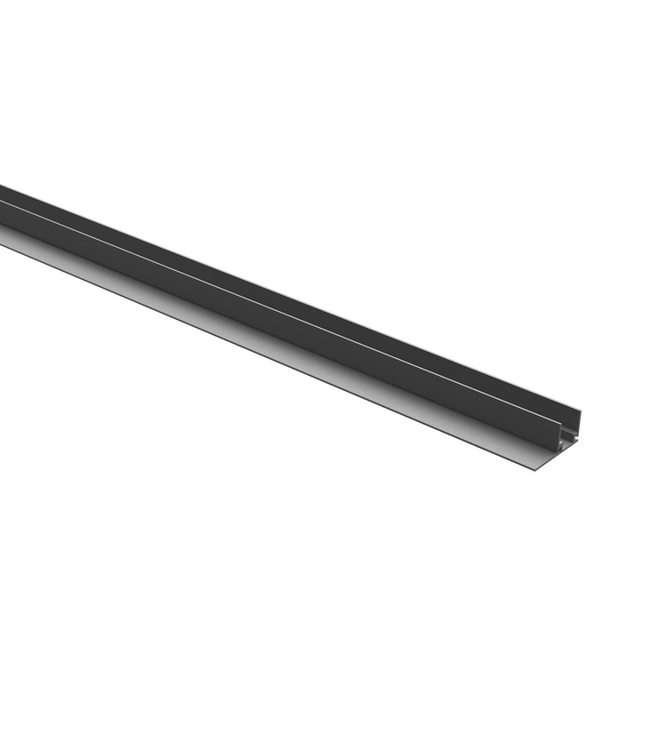 American Lighting - NFPROL-FCHAN-1M - F Channel - Neonflex Pro Lateral Bend - Silver