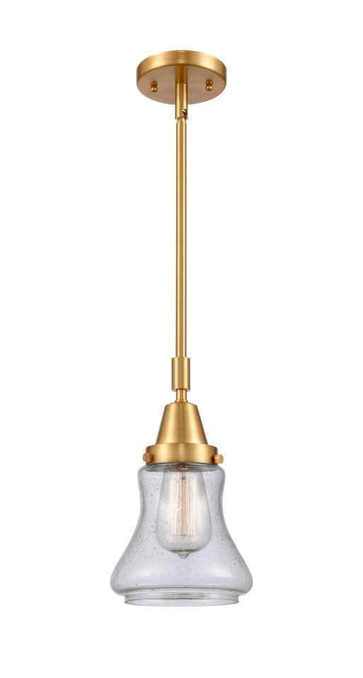 Innovations - 447-1S-SG-G194 - One Light Mini Pendant - Caden - Satin Gold